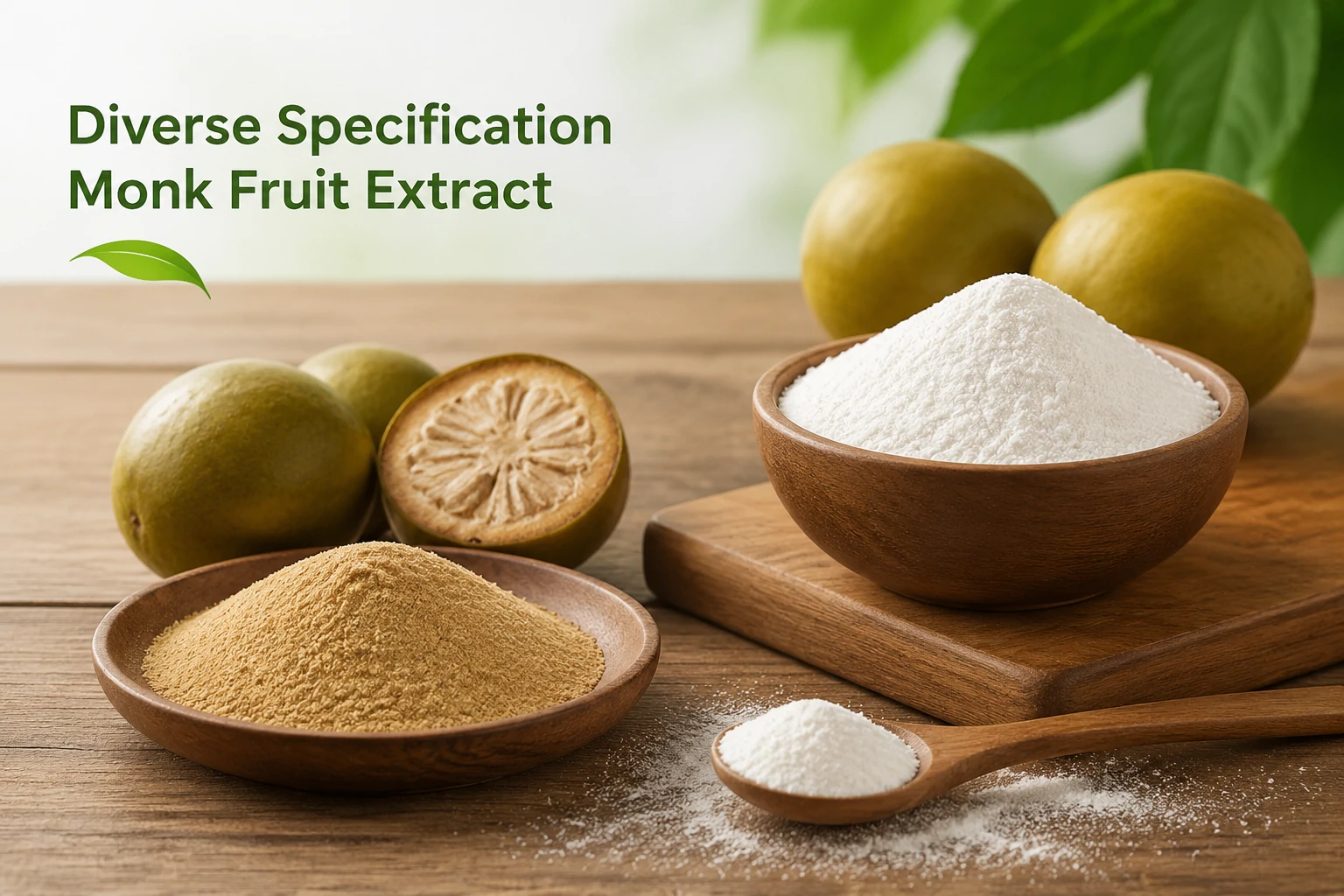 High Quality Monk Fruit Extract Mogroside V Specification Control