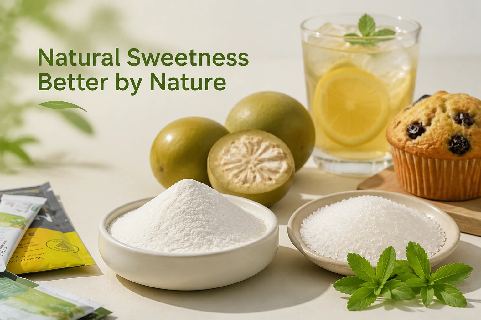 Natural Sugar Substitutes for Bakery and Beverages